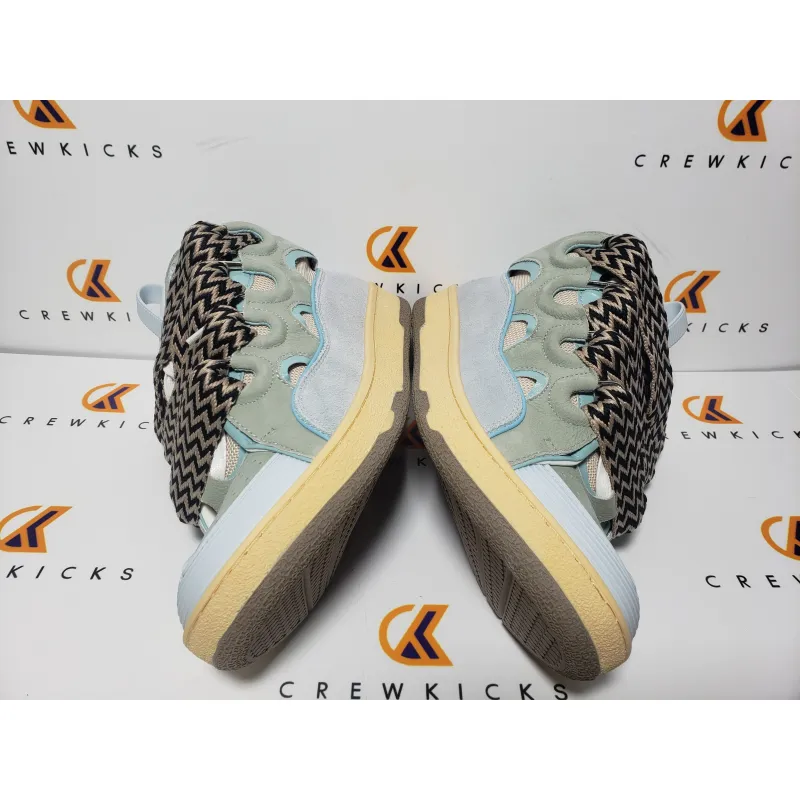Lanvin Leather Curb Light Blue Gum