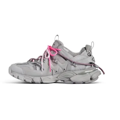 Balenciaga Track Trail Laces Sneaker Grey Pink 01