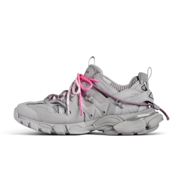 Balenciaga Track Trail Laces Sneaker Grey Pink 01