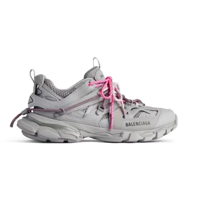 Balenciaga Track Trail Laces Sneaker Grey Pink 02