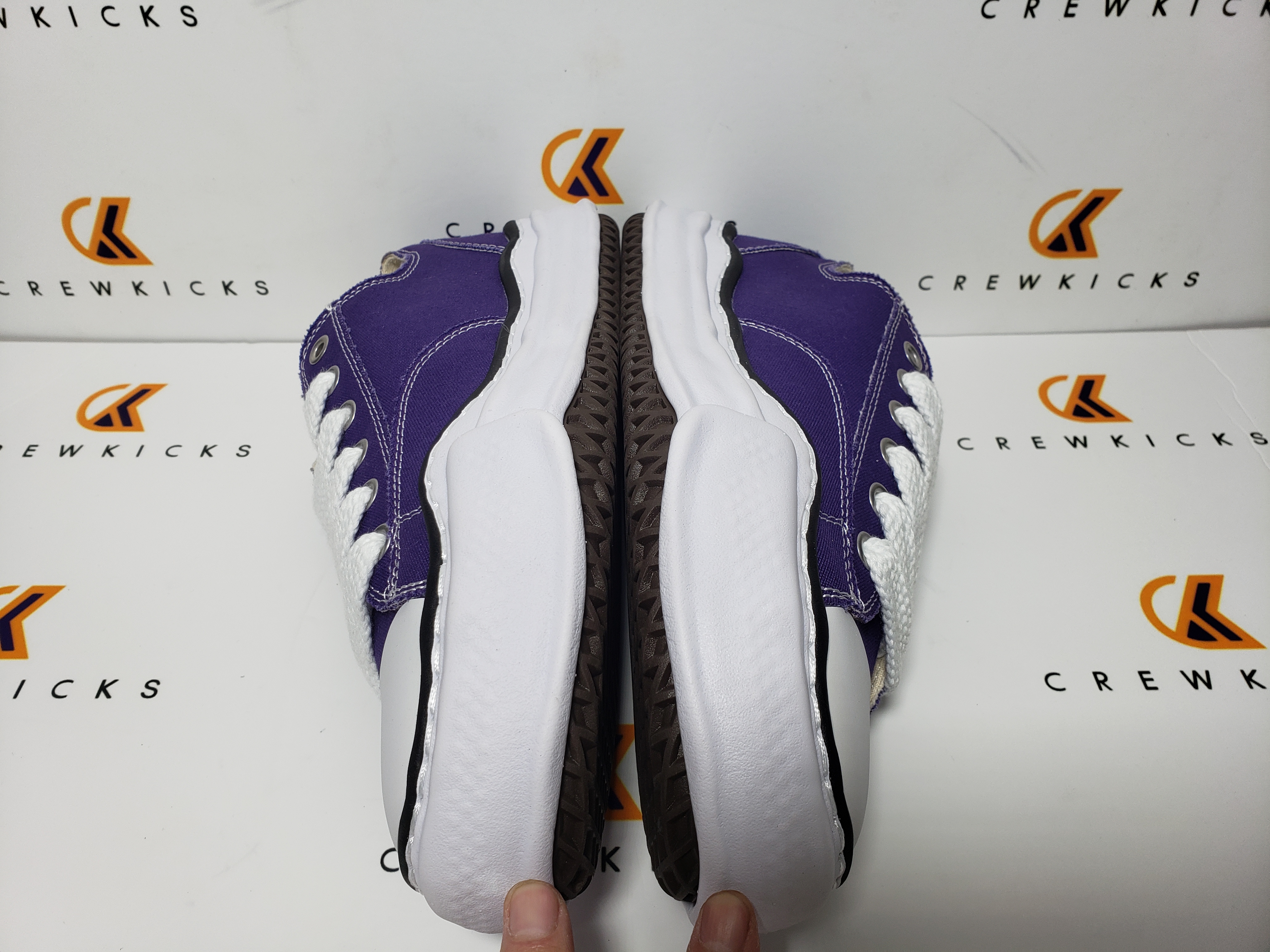 Maison Mihara Yasuhiro Peterson OG Sole Canvas Low Purple