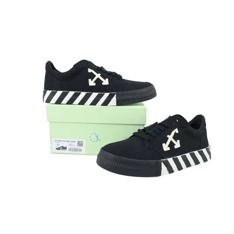 OFF-WHITE Vulc Low Black White OWIA272C99FAB0011001