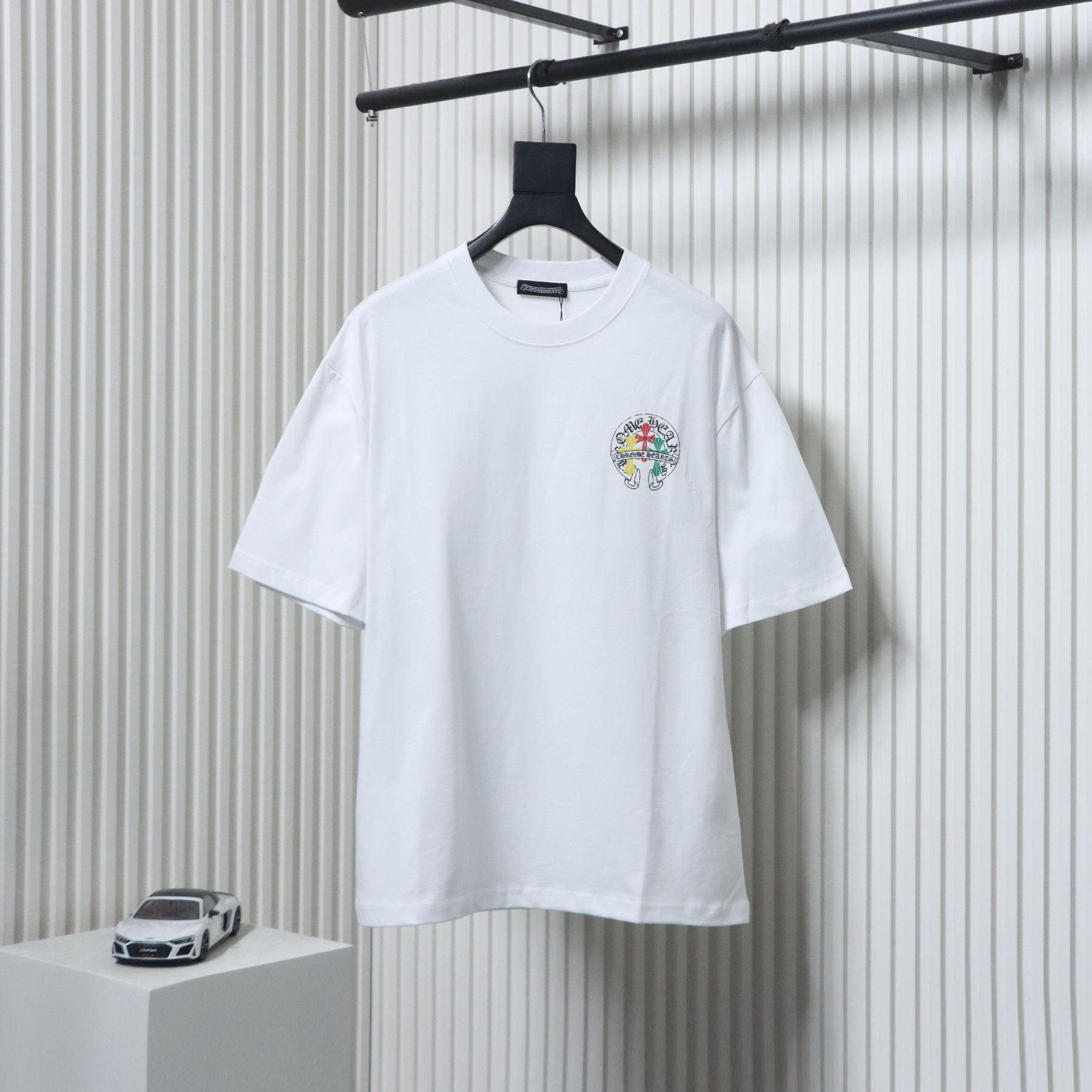 Chrome Hearts Summer New T-shirt Black and White