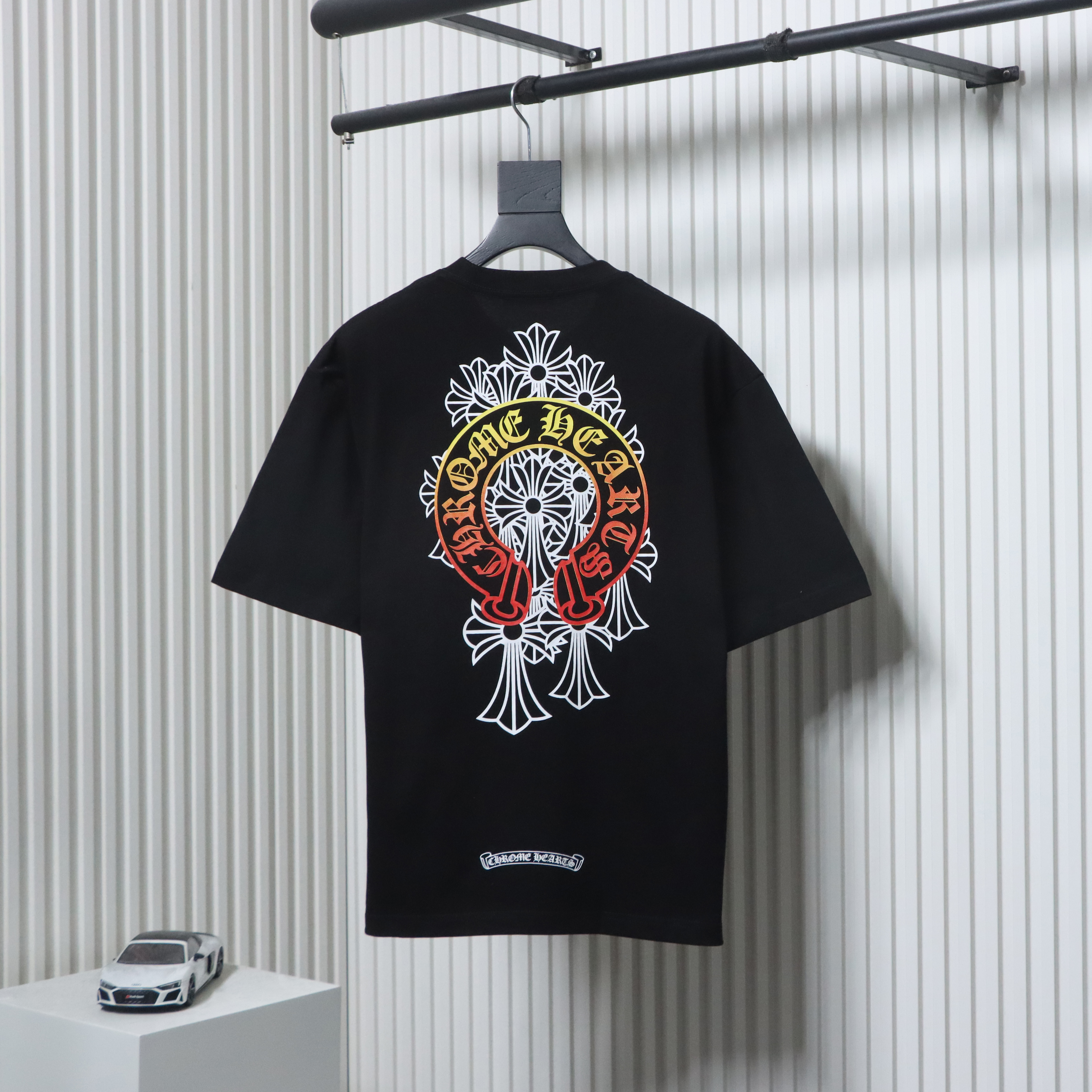 Chrome Hearts Summer New T-shirt Black and White