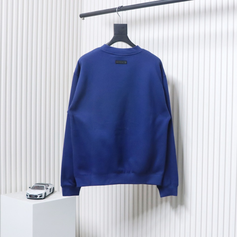 Fear of God FOG Hoodie Dark Blue