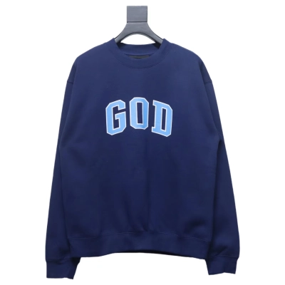 Fear of God FOG Hoodie Dark Blue 01