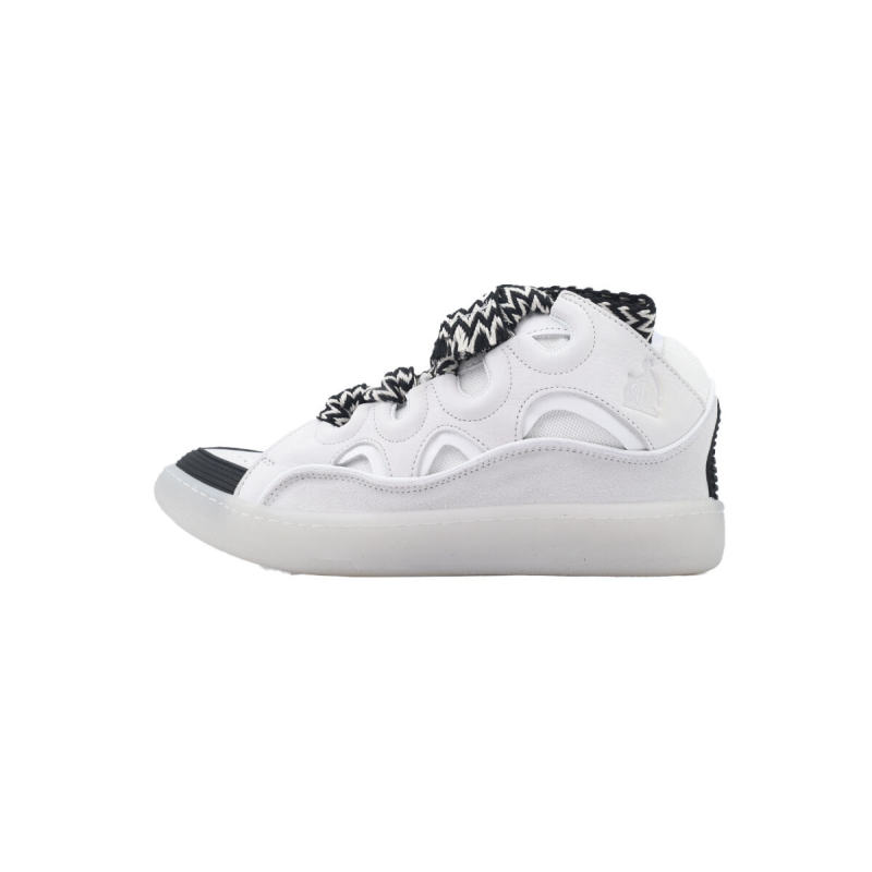 Lanvin Curb Sneakers White Transparent
