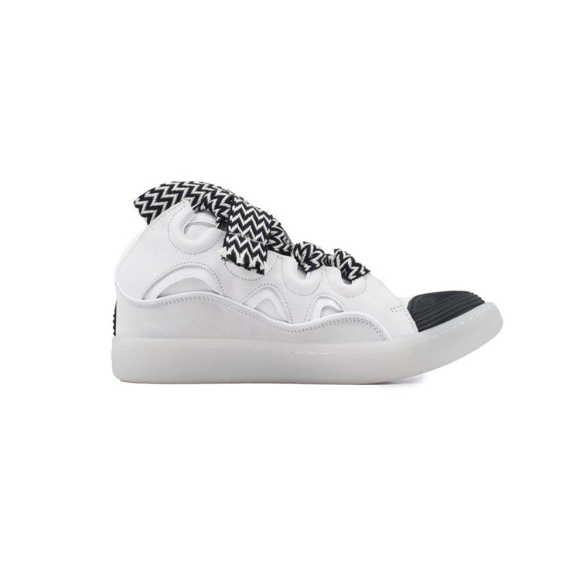 Lanvin Curb Sneakers White Transparent