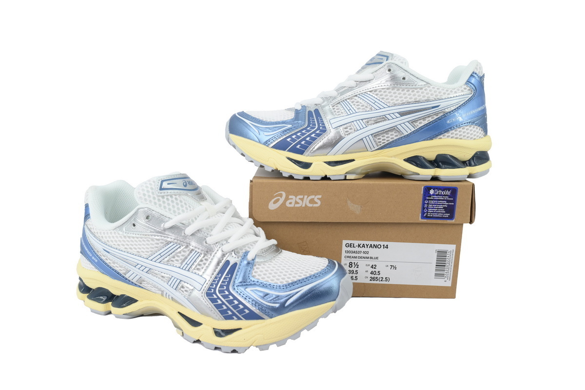 ASICS Gel-Kayano 14 Cream Metallic Blue 1203A537-102
