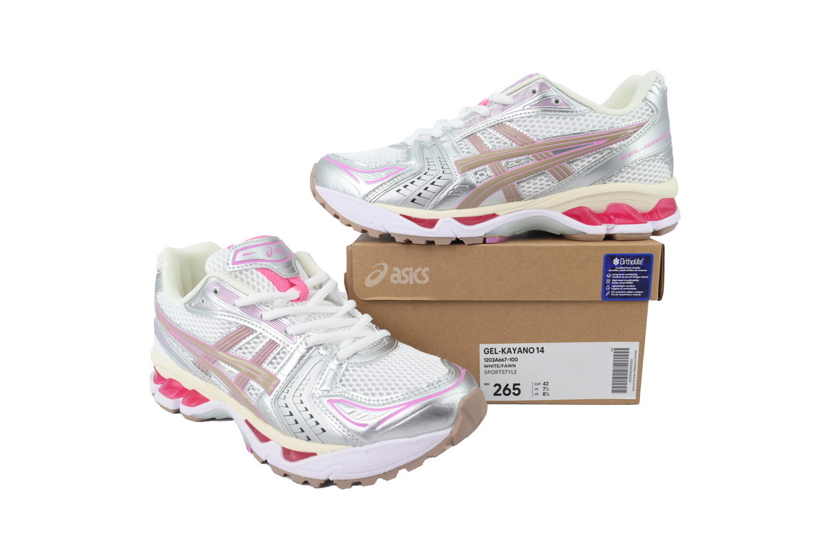 ASICS Gel-Kayano 14 Unlimited Pack White Fawn 1203A667-100