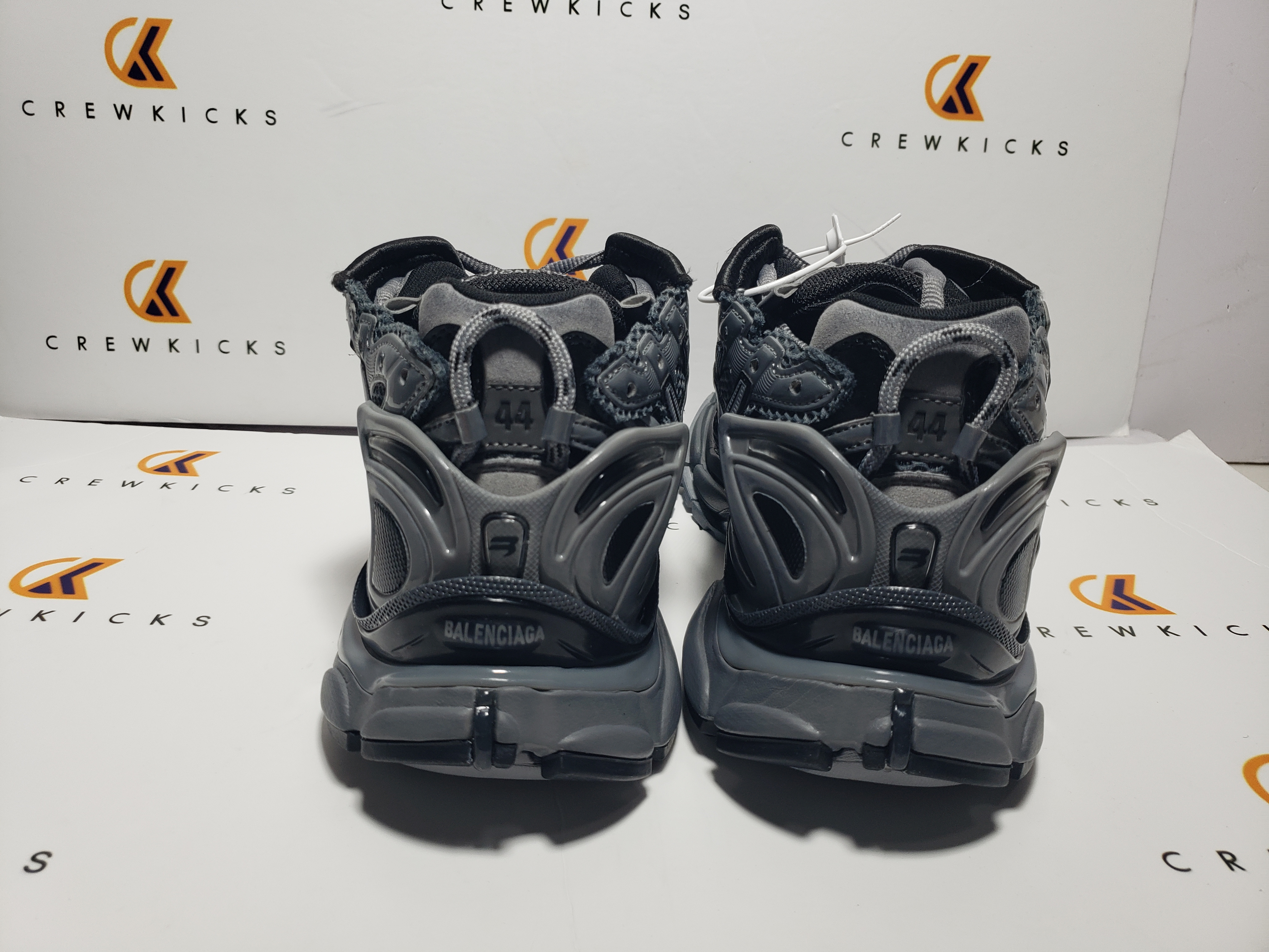 Balenciaga Runner All Black Gray 677402 W3RB2 1515