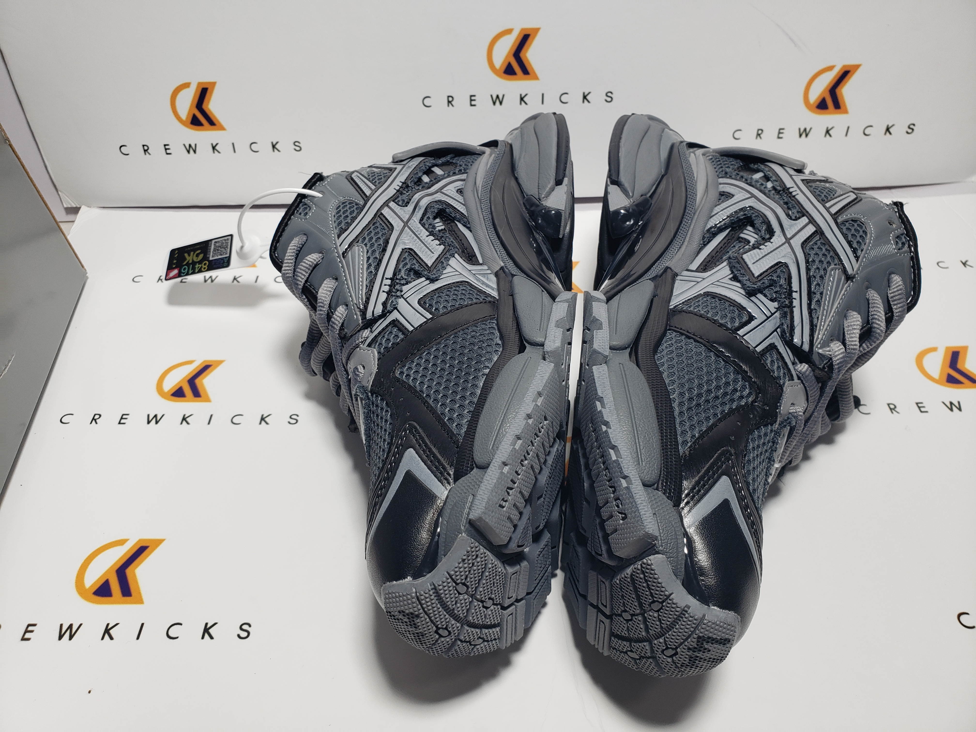 Balenciaga Runner All Black Gray 677402 W3RB2 1515