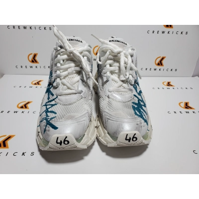 Balenciaga Runner Graffiti White Blue 772774 W3RBQ 9040 02