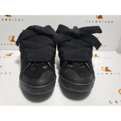 Lanvin Leather Curb Triple Black 02