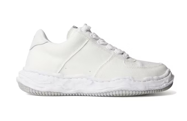 Maison Mihara Yasuhiro Wayne OG Sole Canvas Low White