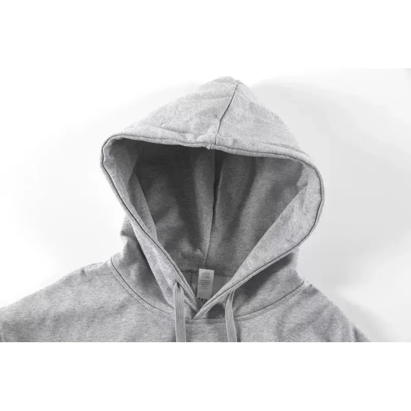 Alo Yoga Accolade Full Zip Hoodie Grey