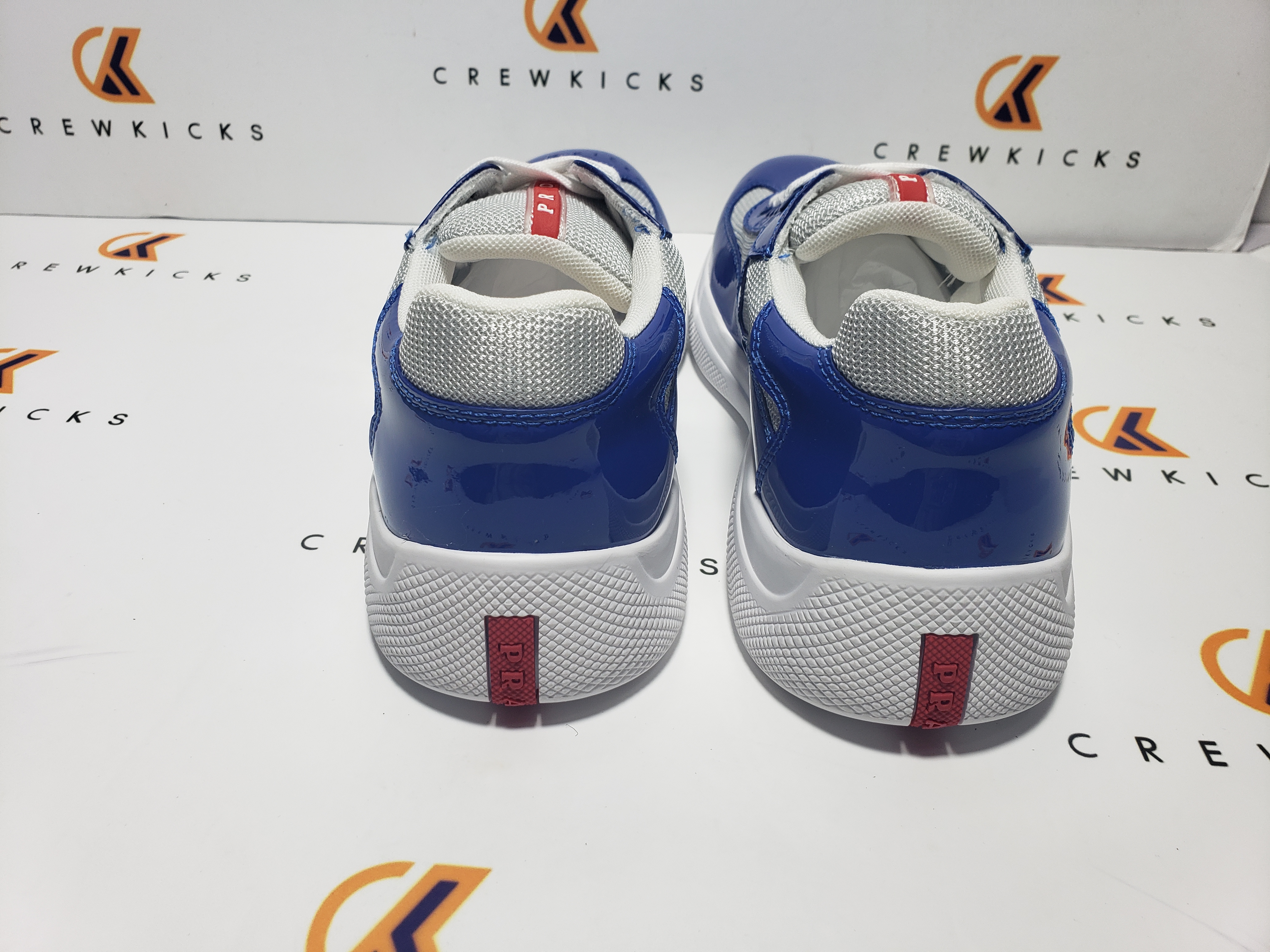 Prada America's Cup Sneaker Black Blue