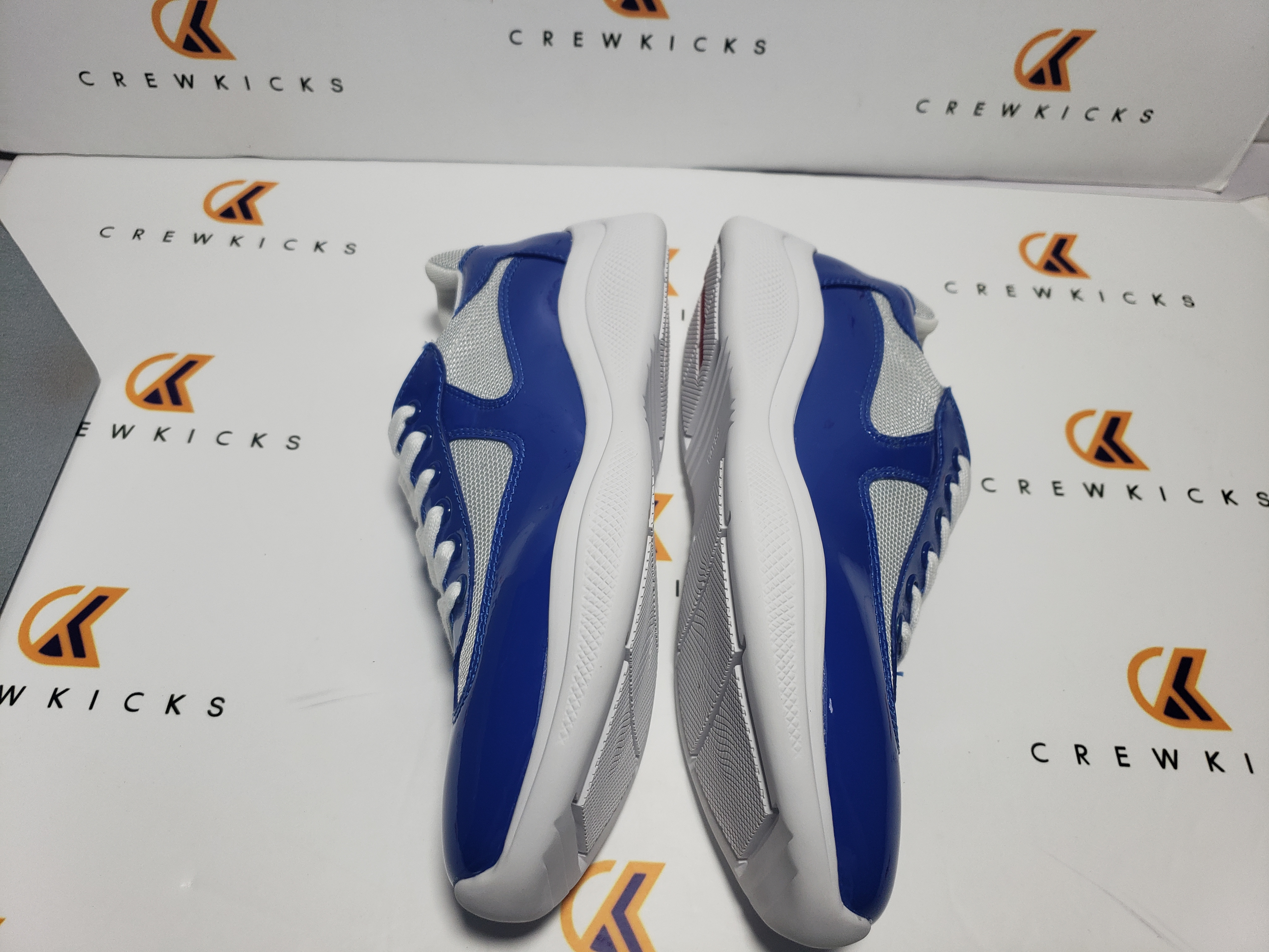 Prada America's Cup Sneaker Black Blue