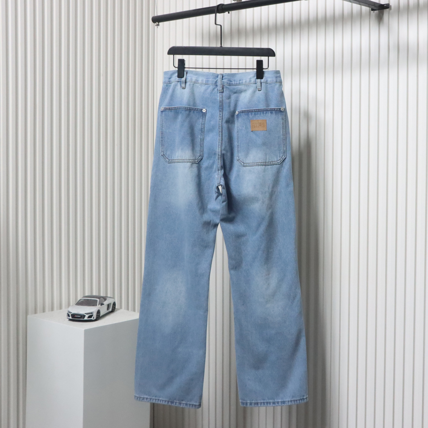 Maison Margiela Distressed Blue Jeans