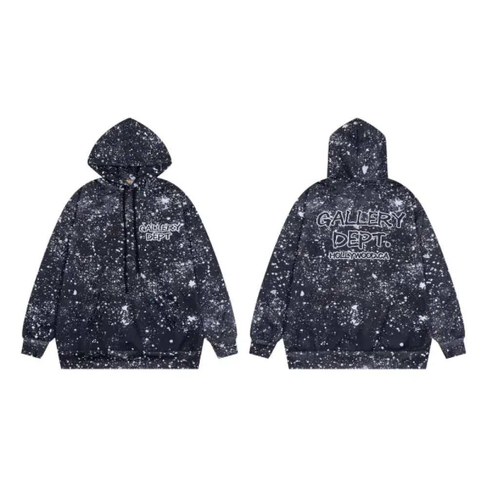 Gallery Dept. Paint  Logo Hoodie Navy