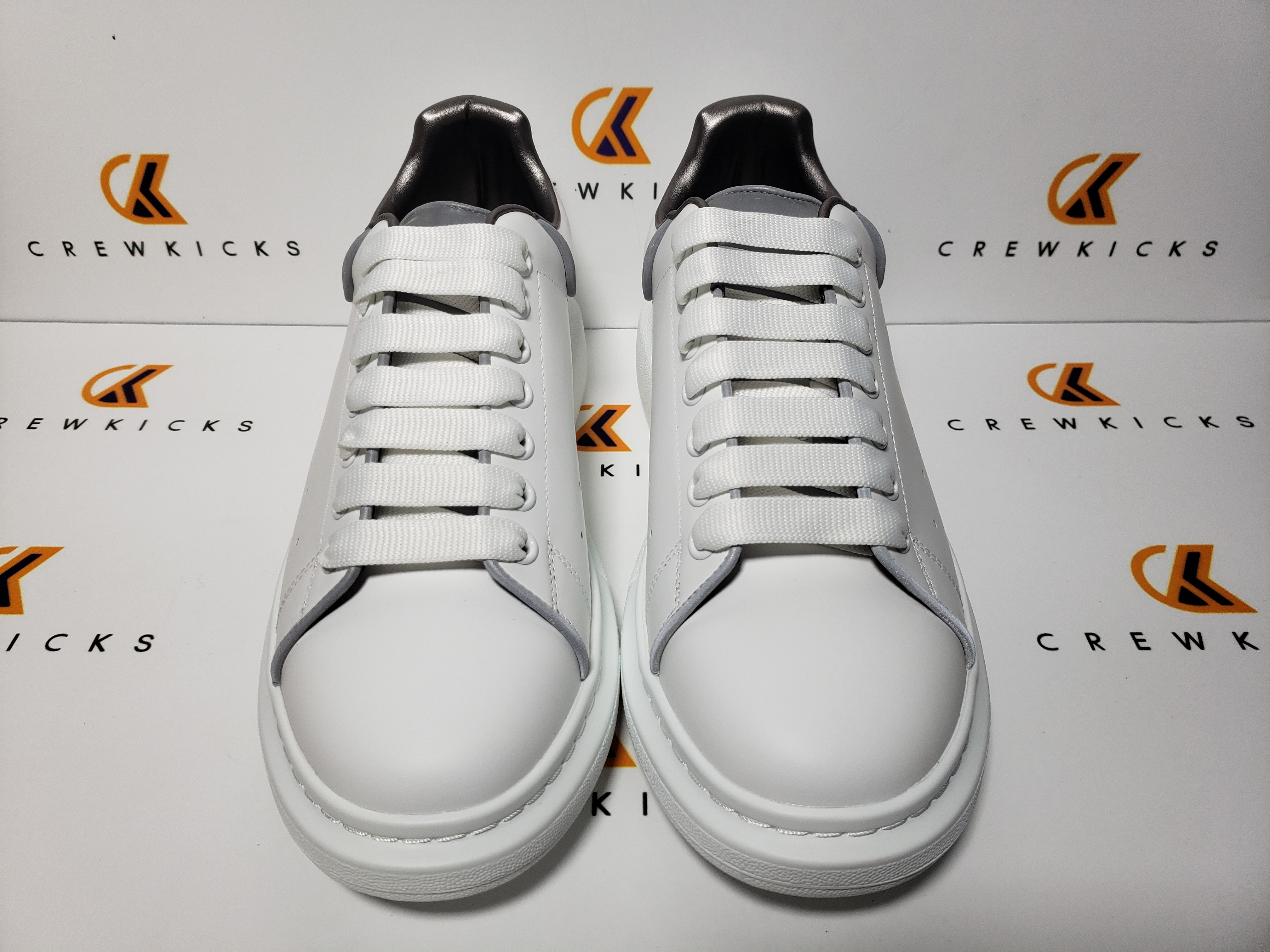  Alexander McQueen Black White Outline