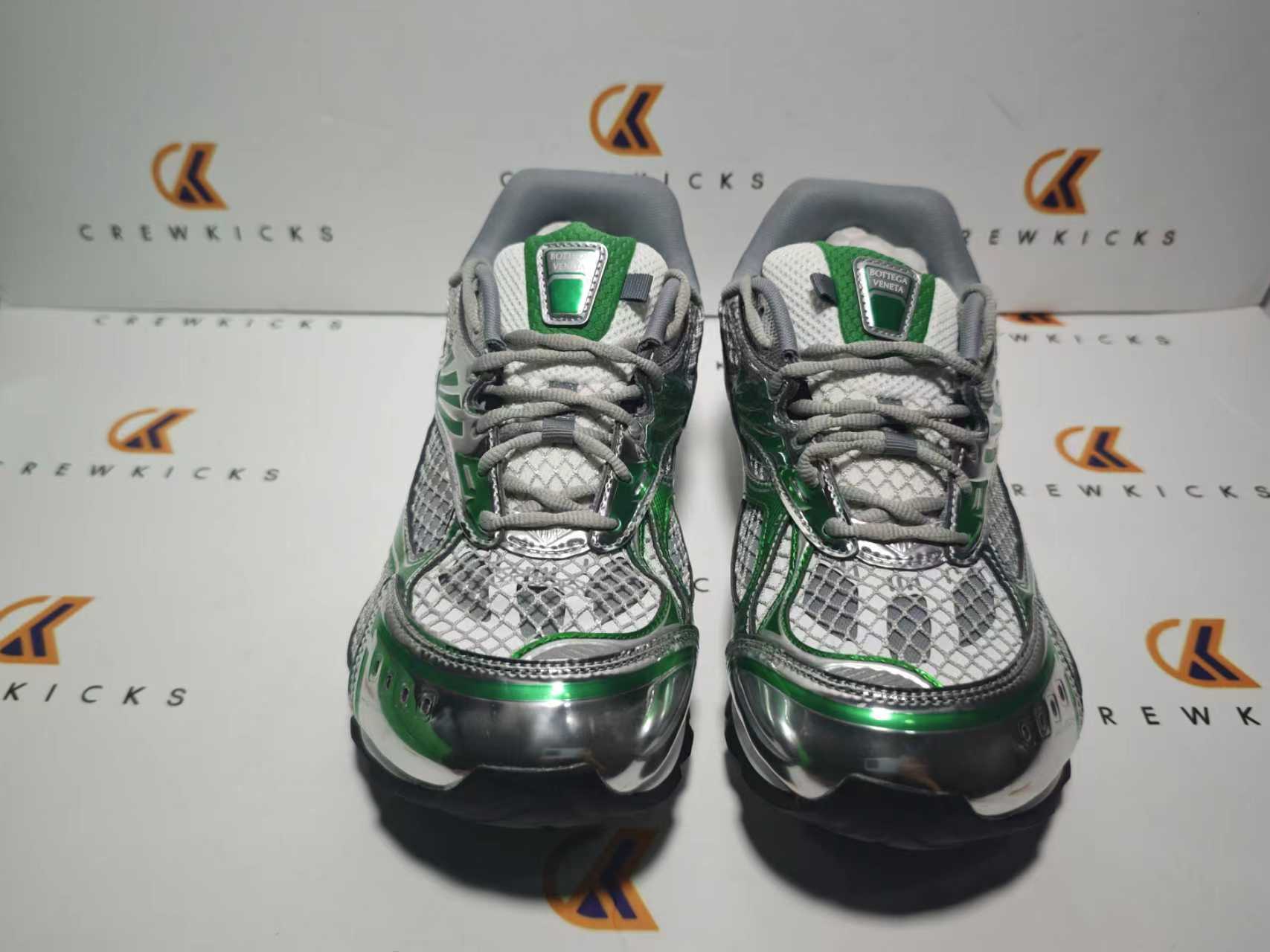 Bottega Veneta Orbit Silver Parakeet 741357V2X401428