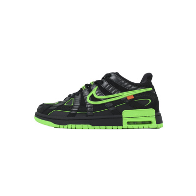 Nike Air Rubber Dunk Off-White Green Strike CU6015-001 01