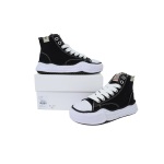 Maison Mihara Yasuhiro Peterson OG Sole Canvas High Black NO.737