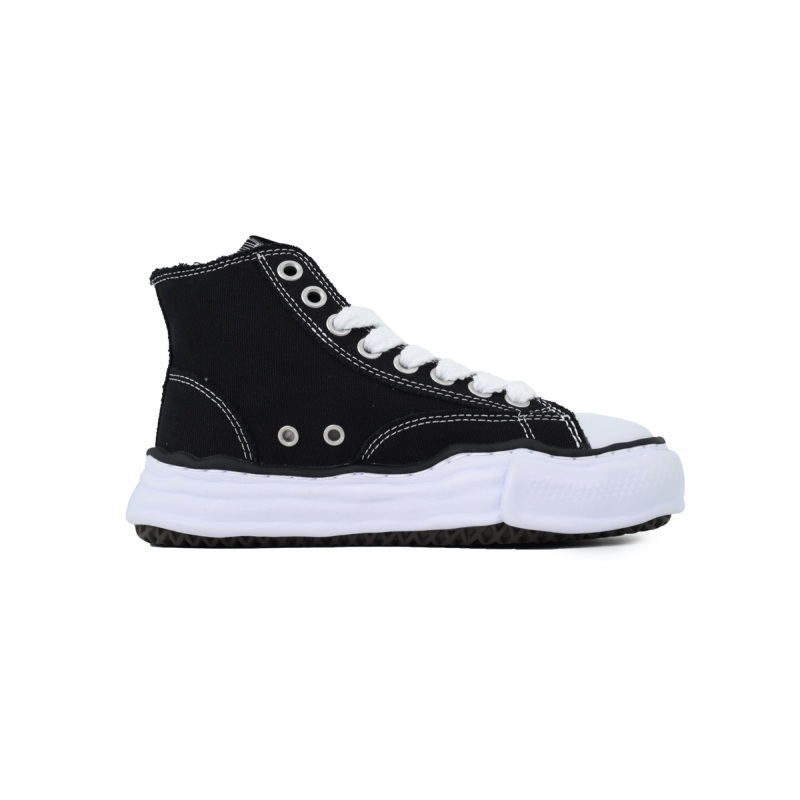 Maison Mihara Yasuhiro Peterson OG Sole Canvas High Black NO.737
