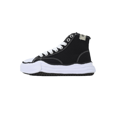 Maison Mihara Yasuhiro Peterson OG Sole Canvas High Black NO.737 01