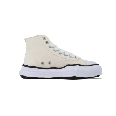 Maison Mihara Yasuhiro Peterson OG Sole Canvas High White NO.738 02