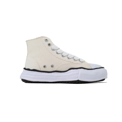 Maison Mihara Yasuhiro Peterson OG Sole Canvas High White NO.738 02