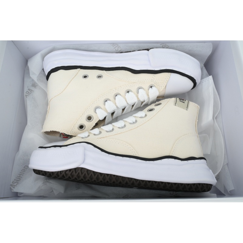 Maison Mihara Yasuhiro Peterson OG Sole Canvas High White NO.738