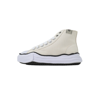 Maison Mihara Yasuhiro Peterson OG Sole Canvas High White NO.738 01