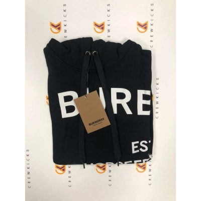 Burberry Print Hoodie Black 02