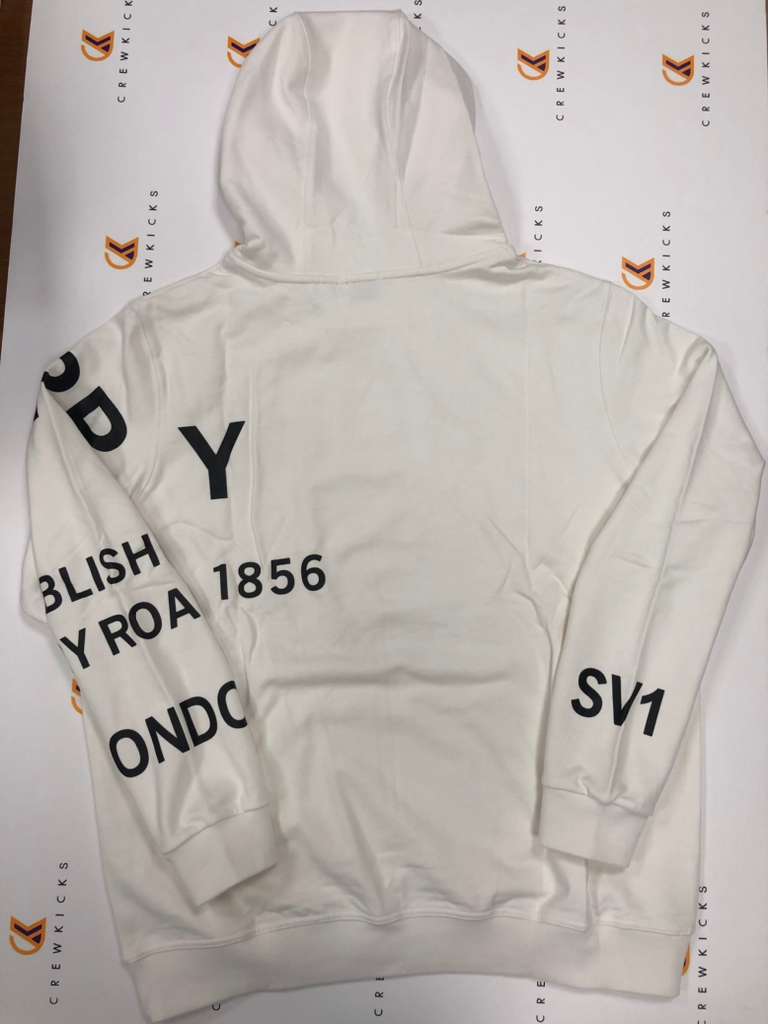 Burberry Print Hoodie White