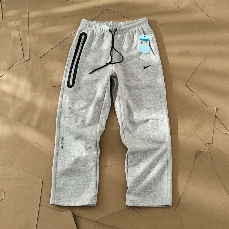 cNike Sportswear x NOCTA Tech Fleece Full Zip Hoodie & Joggers Set Grey