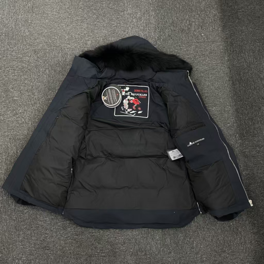 Moose Knuckles Original 3Q Black Jacket 