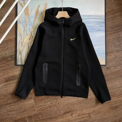 Nike Sportswear x NOCTA Tech Fleece Full Zip Hoodie & Joggers Set Black 02