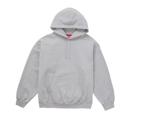 Fashion Hooded Sweatshirt Grey