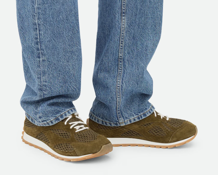 Bottega Veneta Orbit Olive Oil