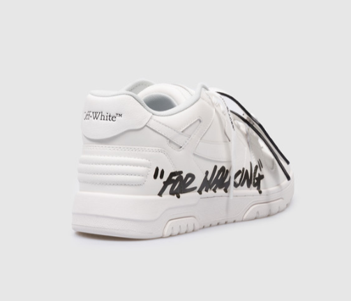 OFF-WHITE Out Of Office Low For Walking White Black
