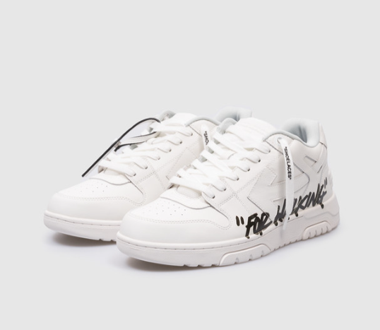 OFF-WHITE Out Of Office Low For Walking White Black