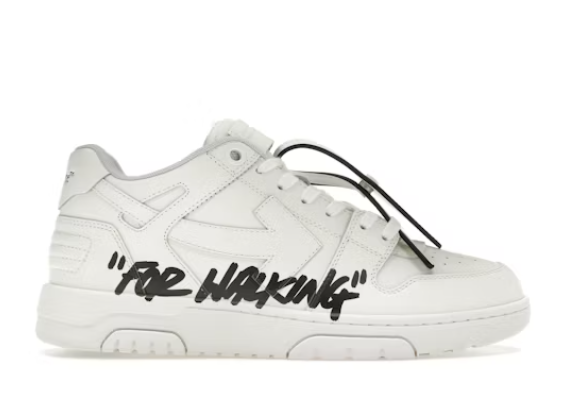 OFF-WHITE Out Of Office Low For Walking White Black