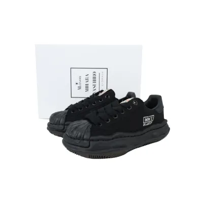 Maison Mihara Yasuhiro Blakey OG Sole Canvas Low Black 02