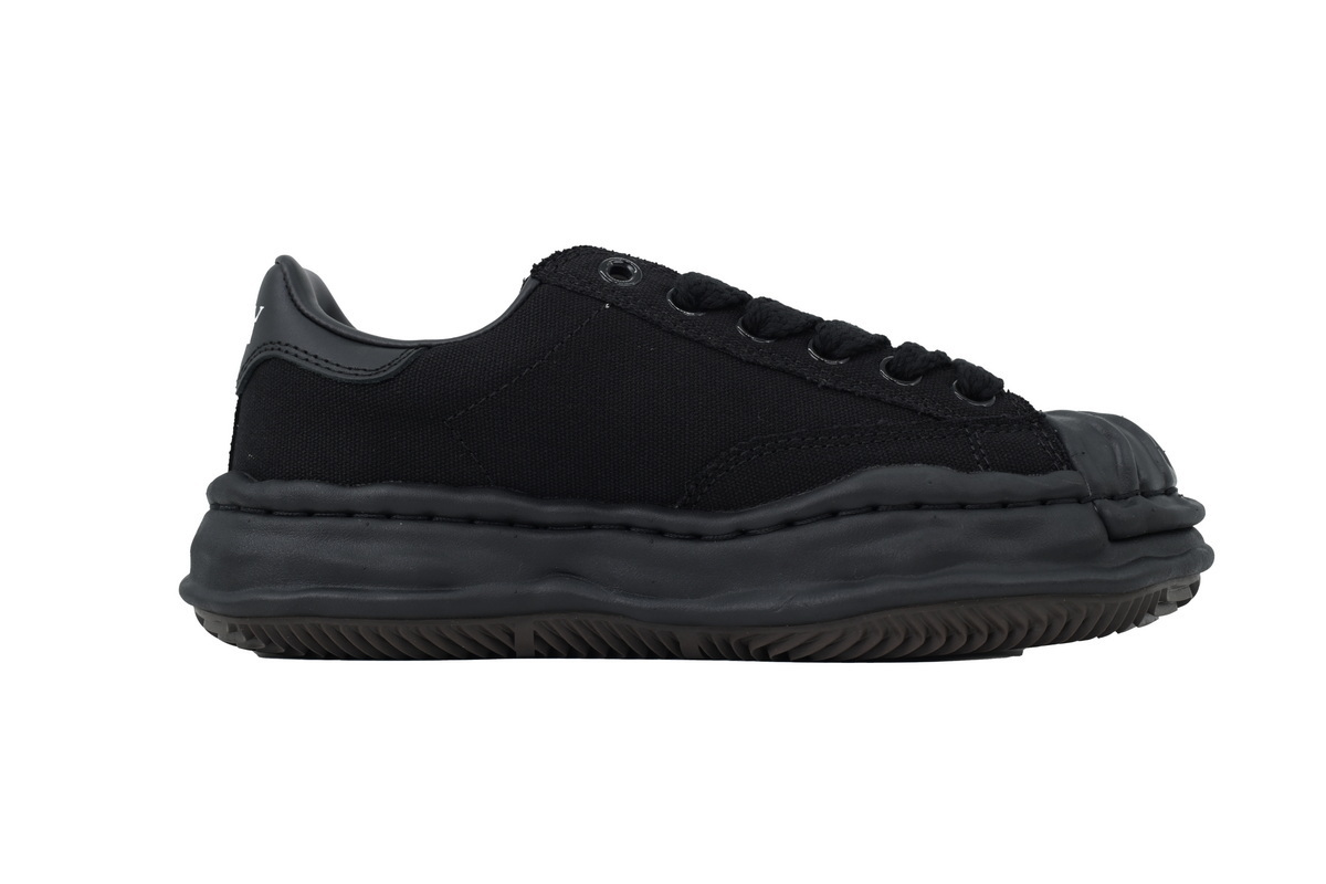 Maison Mihara Yasuhiro Blakey OG Sole Canvas Low Black
