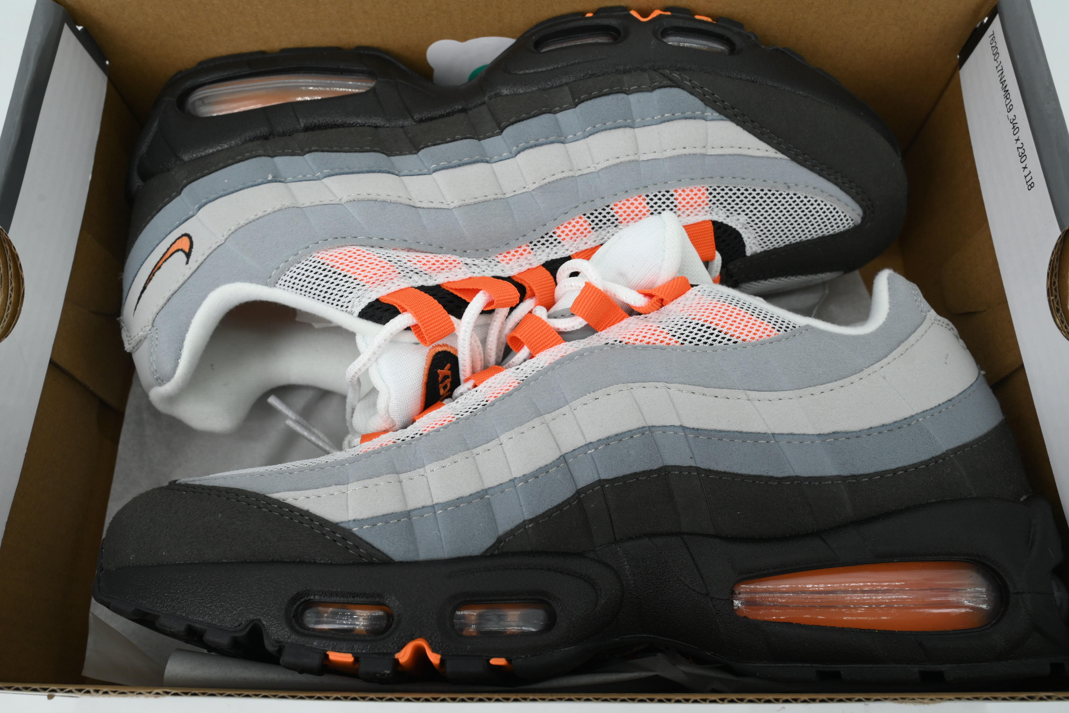 Nike Air Max 95 OG Big Bubble Bright Mandarin 2025 HM4740-005