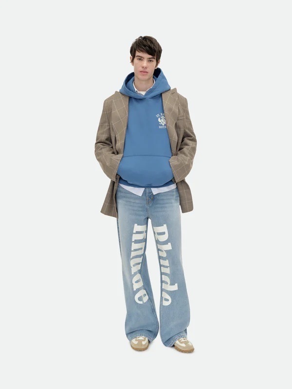 Rhude Hoodie Blue
