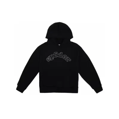 Sp5der OG Logo Hoodie Black 01