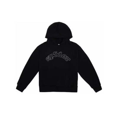Sp5der OG Logo Hoodie Black 01